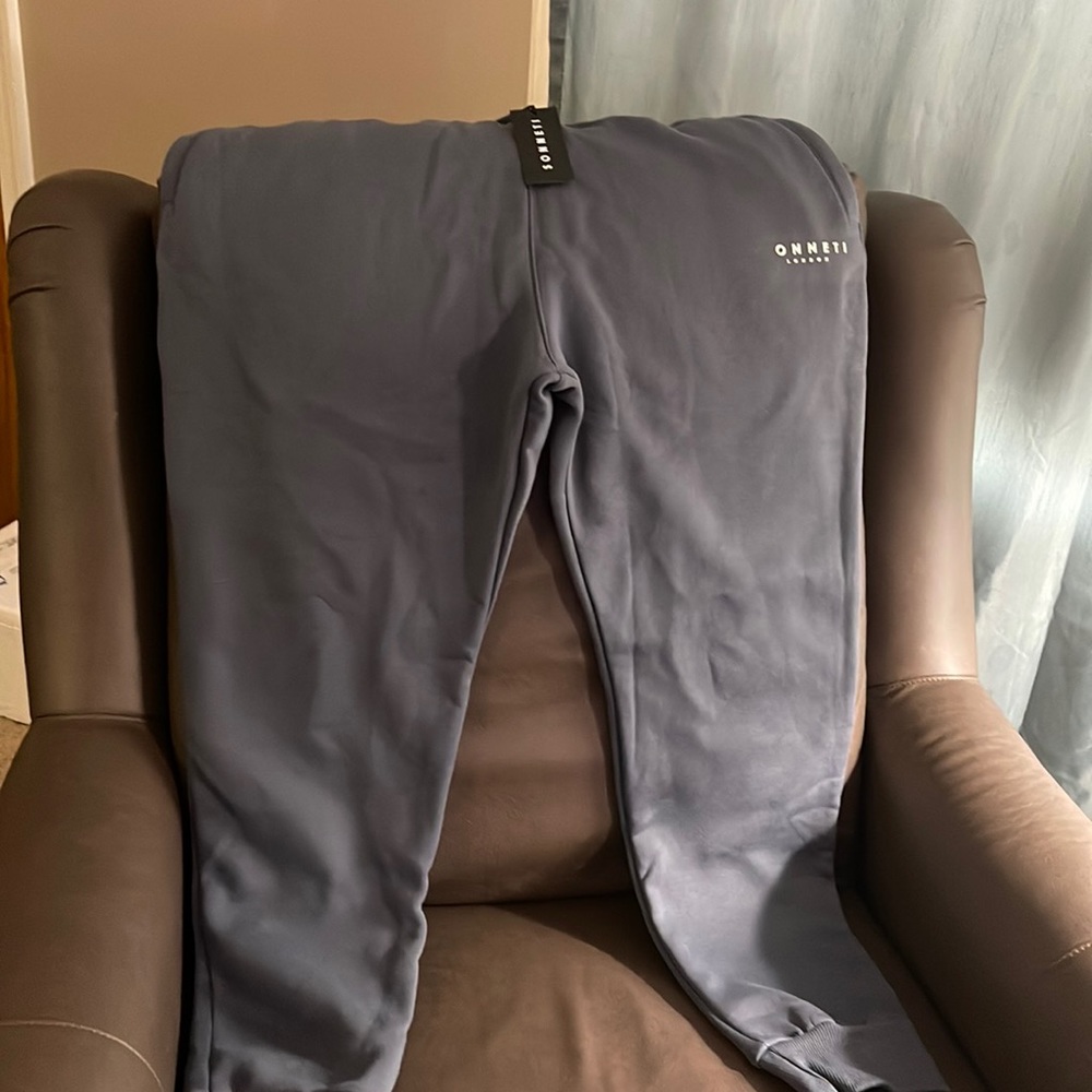 NEVER WORN - Men’s joggers. Purchased from Finish Line. Bluish-Grey In color.